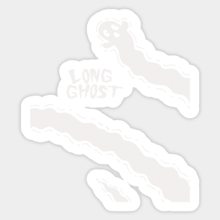 Long ghost Sticker